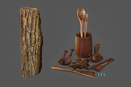 Blue Sequence Images.